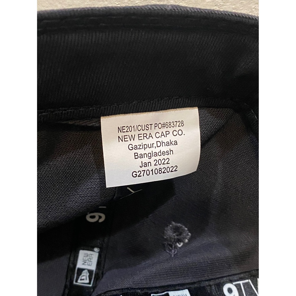 Worley Electrical Company Dark Navy Blue/Dark Grey Hat with Buckle Closure/Strap - Picture 5 of 6